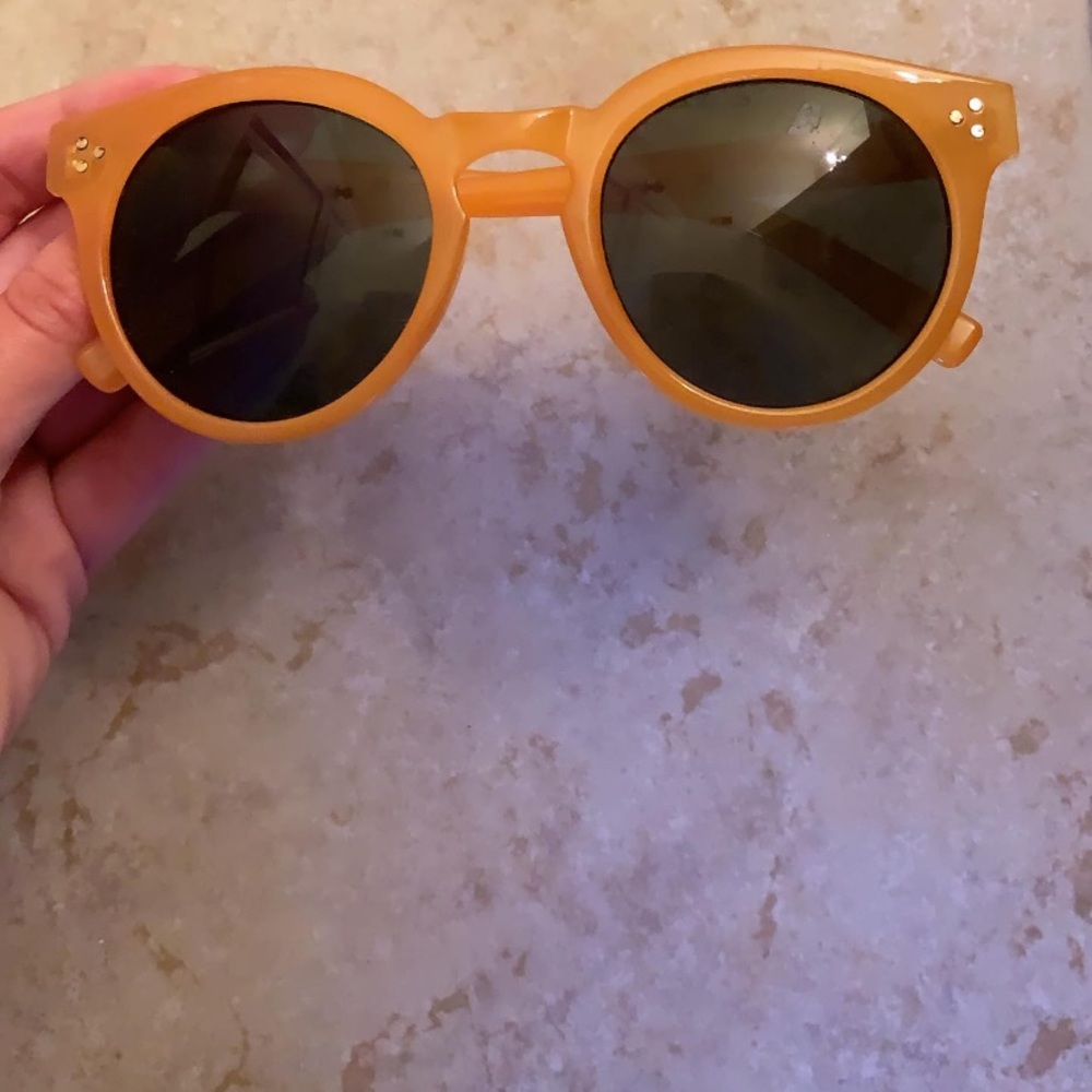 Orange sun glasses
